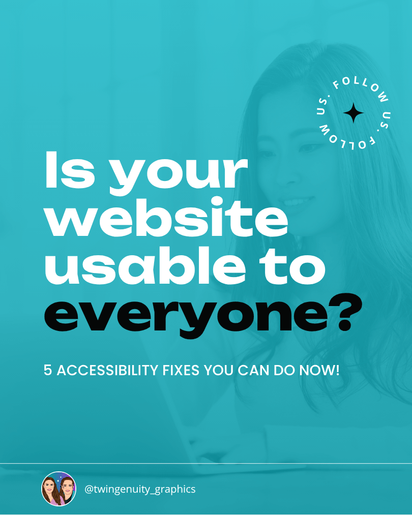 Is your website usable for everyone, Instagram post 3 of 6.